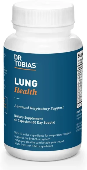 Dr. Tobias Lung Health, Lung Support Supplement, Lung Cleanse & Detox