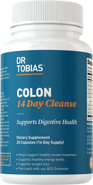 Dr. Tobias Colon 14 Day Cleanse, Supports Healthy Bowel Movements, Col