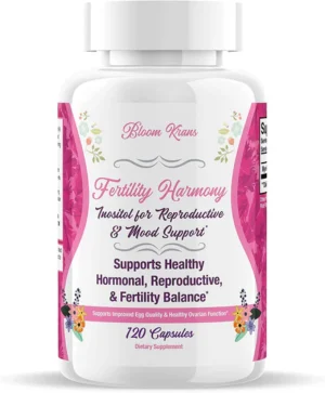 Bloom Krans Inositol Fertility Supplements for Women, Myo Inositol Sup