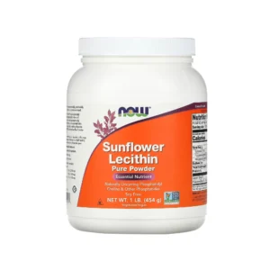 NOW Foods Sunflower Lecithin Pure Powder 1 lb (454 g)