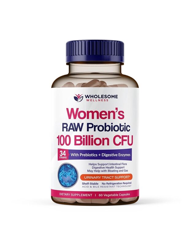 Raw Probiotics for Women 100 Billion CFU supplement in pakistan.