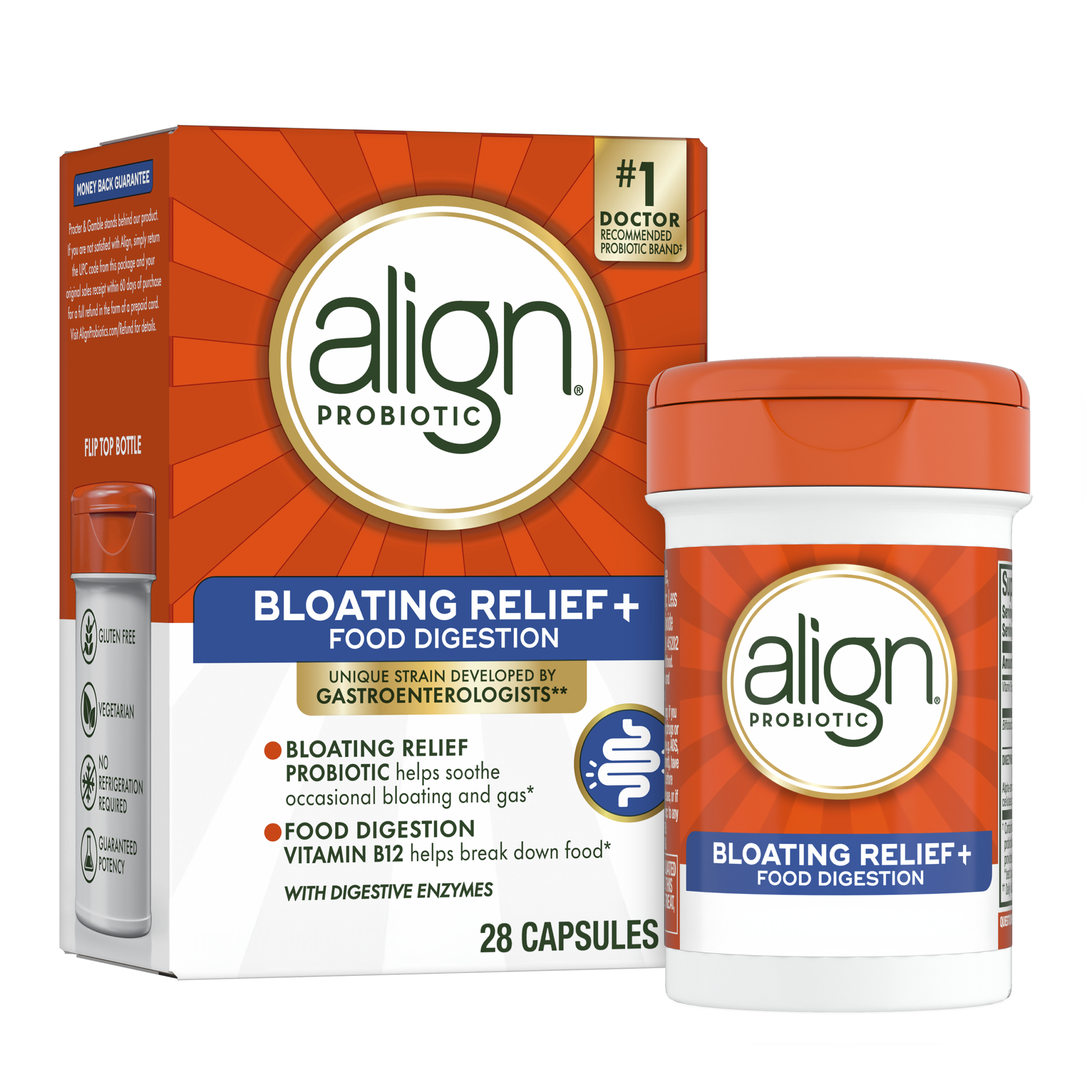 Align Probiotic Bloating Relief + Food Digestion supplement in Pakistan