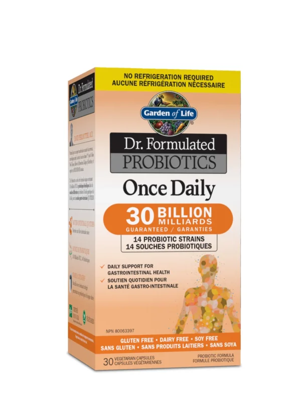 Garden of Life Once Daily Dr. Formulated Probiotics supplement in Pakistan.