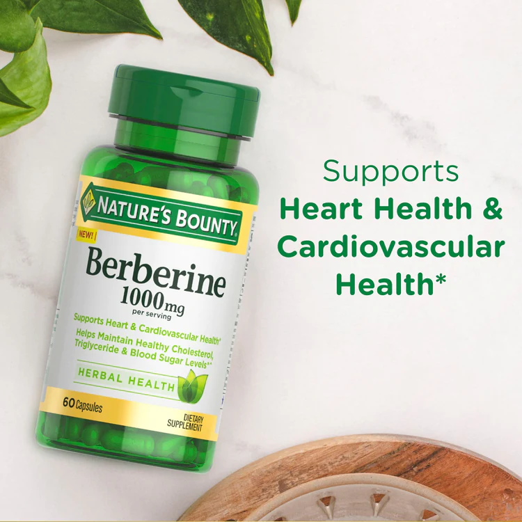 Nature's Bounty 1000mg Berberine supplement In Pakistan