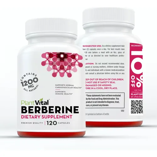 Plantvital Berberine Organic supplement In Pakistan
