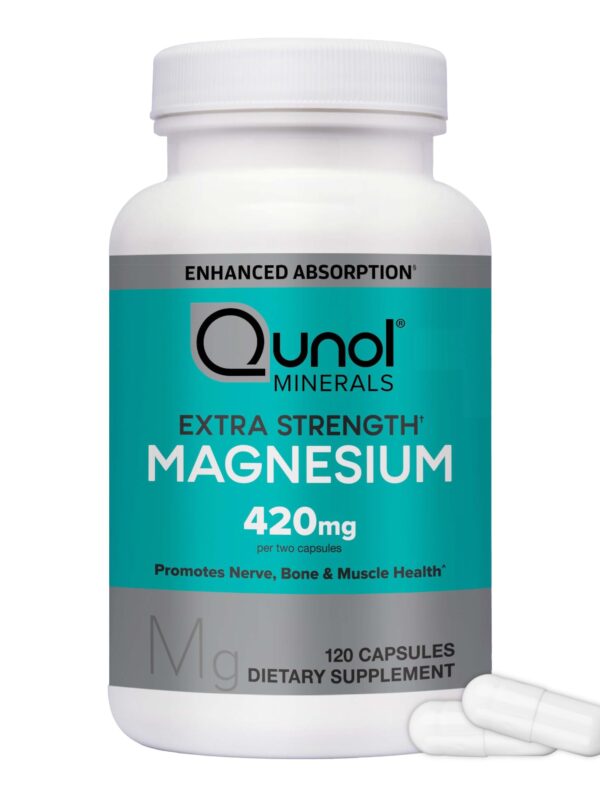 Qunol Magnesium Capsules 420mg supplement in Pakistan