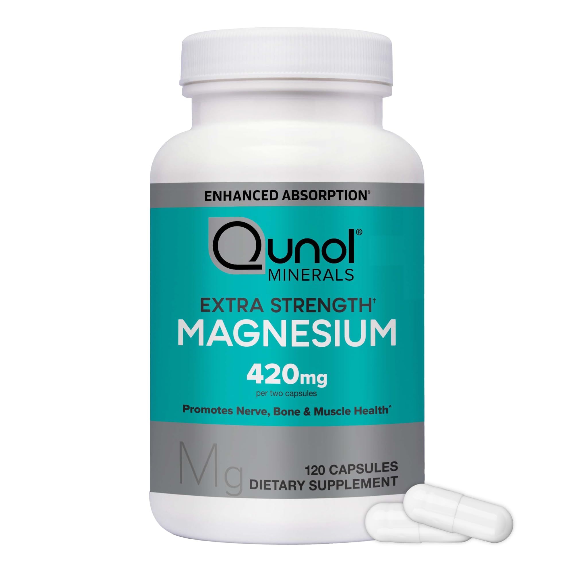 Qunol Magnesium Capsules 420mg supplement in Pakistan