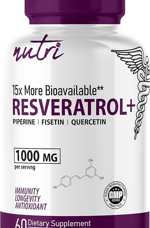 100% Natural Resveratrol 1000mg Per Serving In Pakistan