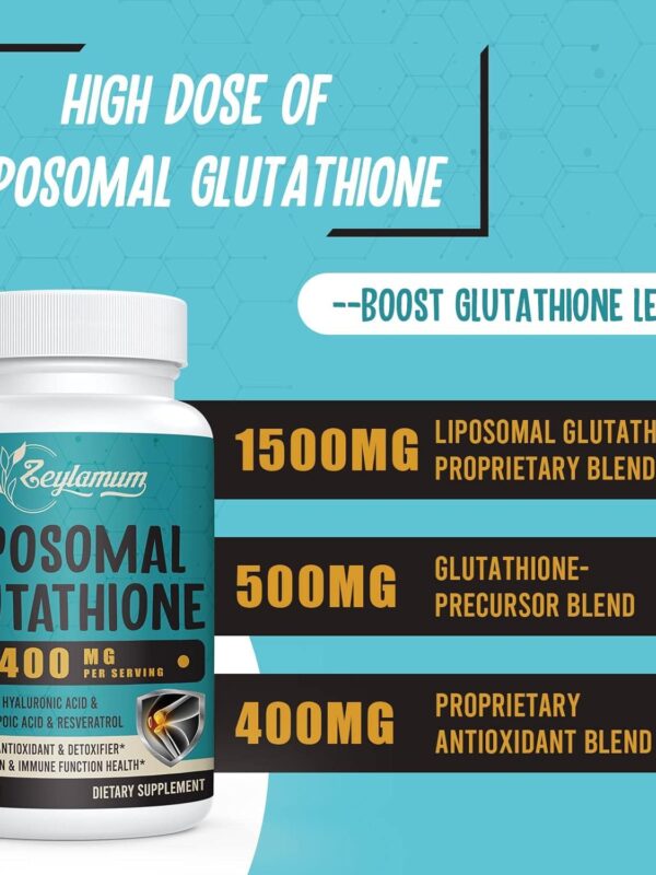 2400 MG Liposomal Glutathione Softgels In Pakistan