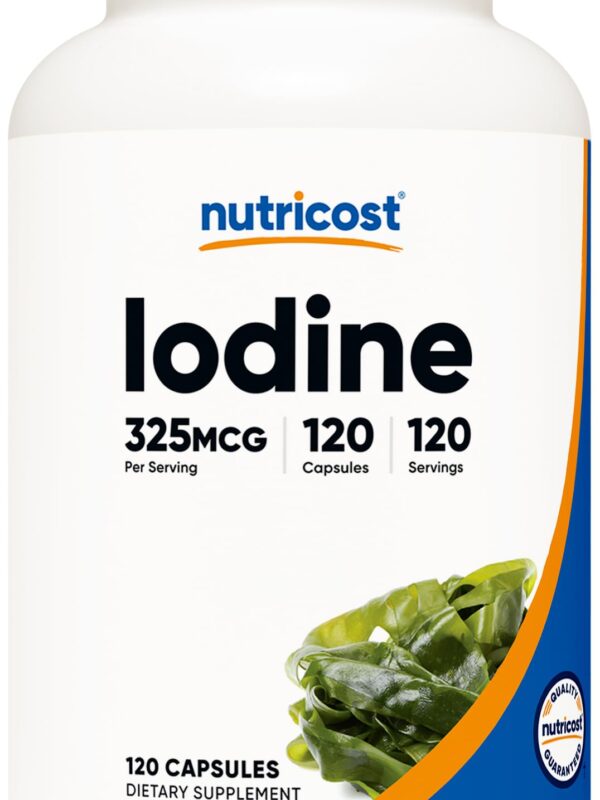 Nutricost Iodine Natural Iodine from Organic Sea Kelp In Pakistan