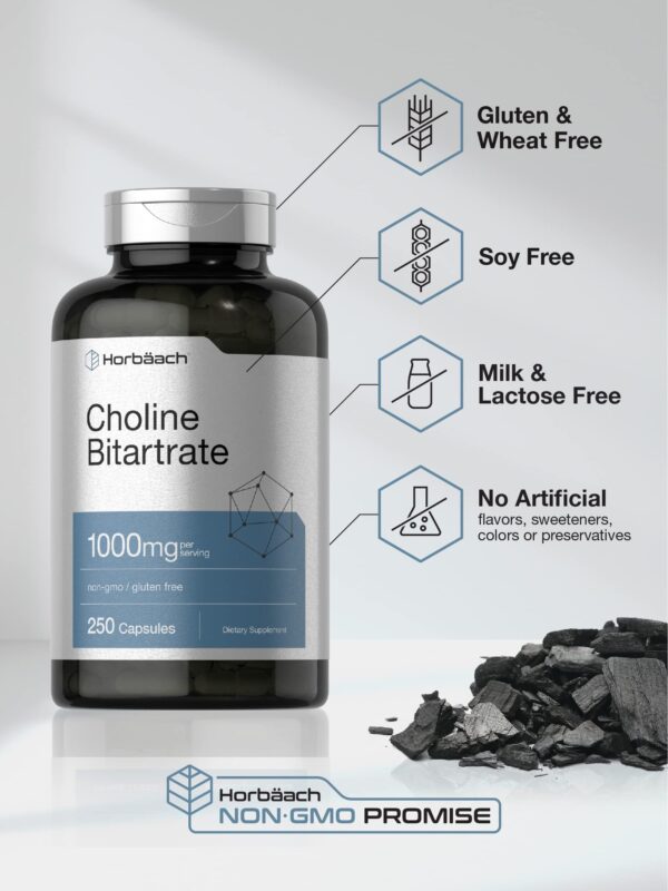 Horbaach Choline Bitartrate Supplement