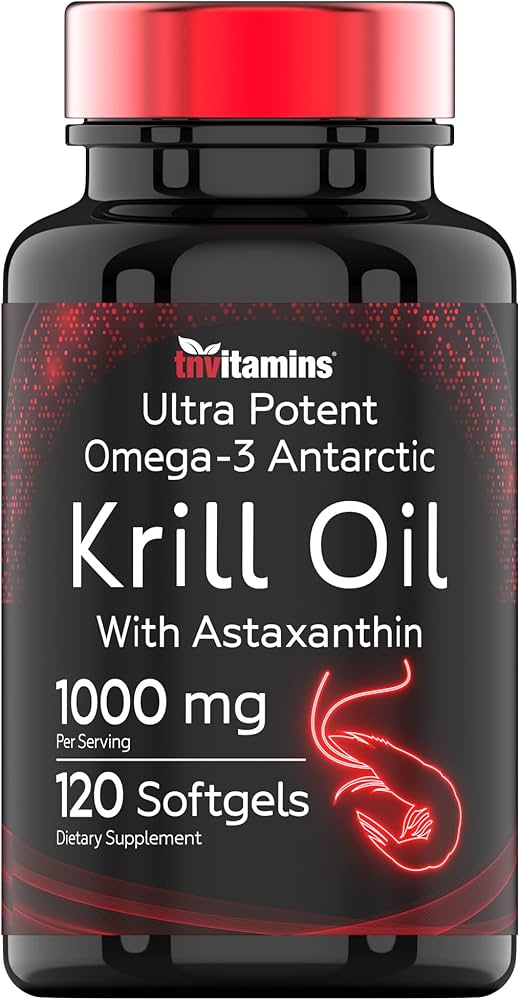 Antarctic Krill Oil 1000mg 120 Softgels with Astaxanthin in pakistan