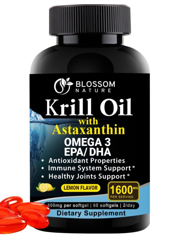 Antarctic Krill Oil 1600mg with Astaxanthin 2mg In pakistan