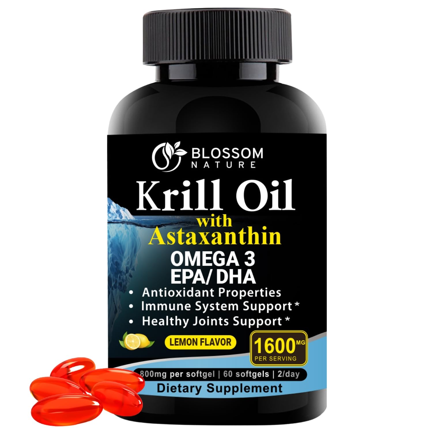 Antarctic Krill Oil 1600mg with Astaxanthin 2mg In pakistan