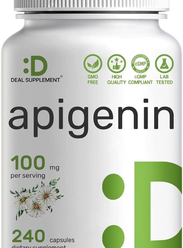 Apigenin 100mg Apigenin Supplement for Sleep In Pakistan
