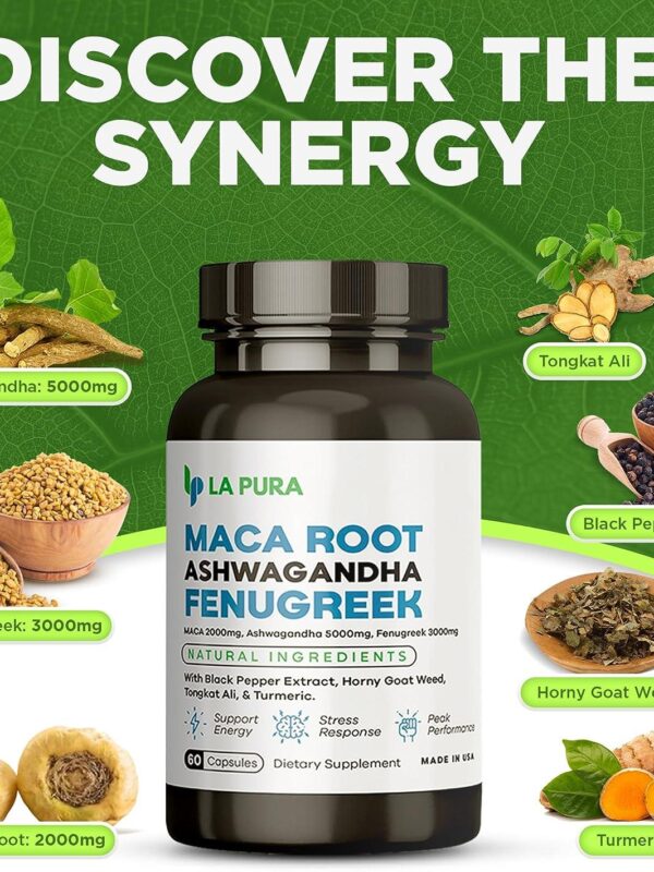 Ashwagandha 5000mg Maca Root 2000mg in pakistan