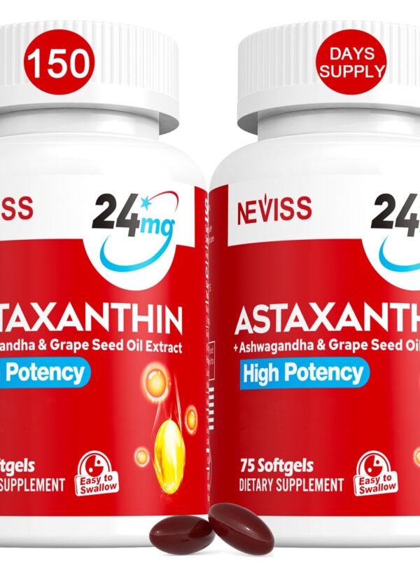 Astaxanthin Supplements 24mg 5 Month Supply In Pakistan