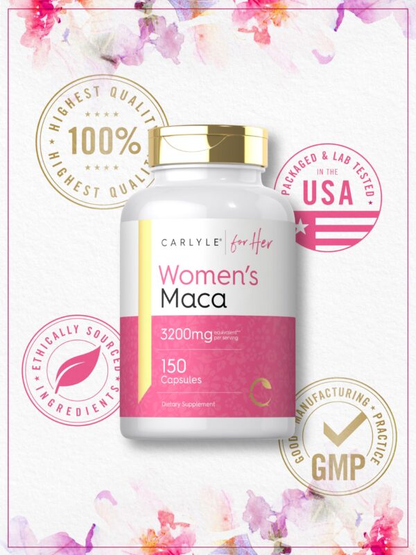 Carlyle Maca Root Capsules for Women 3200mg In Pakistan