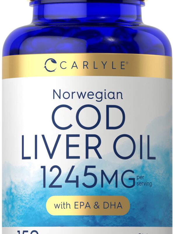 Carlyle Norwegian Cod Liver Oil with EPA & DHA in pakistan