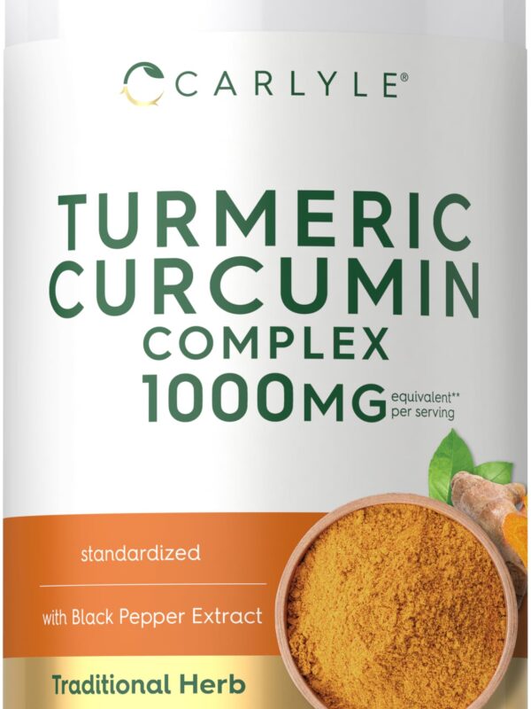 Carlyle Turmeric Curcumin with Black Pepper 1000mg In Pakistan