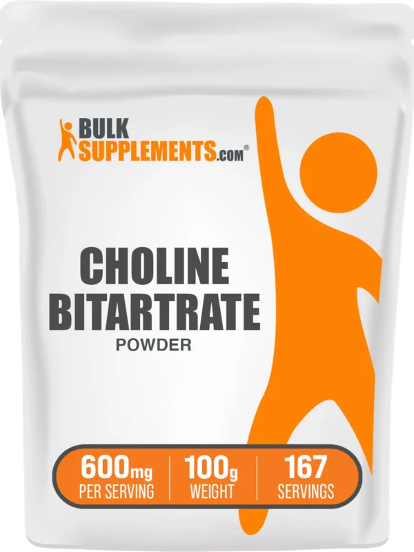 BulkSupplements Choline Bitartrate Powder