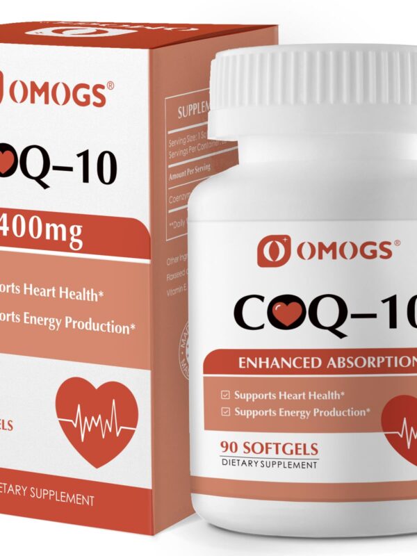 CoQ10 400mg Softgels Coenzyme Q10 In Pakistan