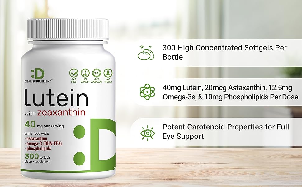 DEAL SUPPLEMENT Lutein and Zeaxanthin In Pakistan