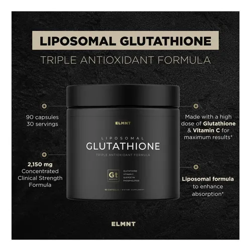ELMNT 2150mg Antioxidant Liposomal Glutathione In Pakistan