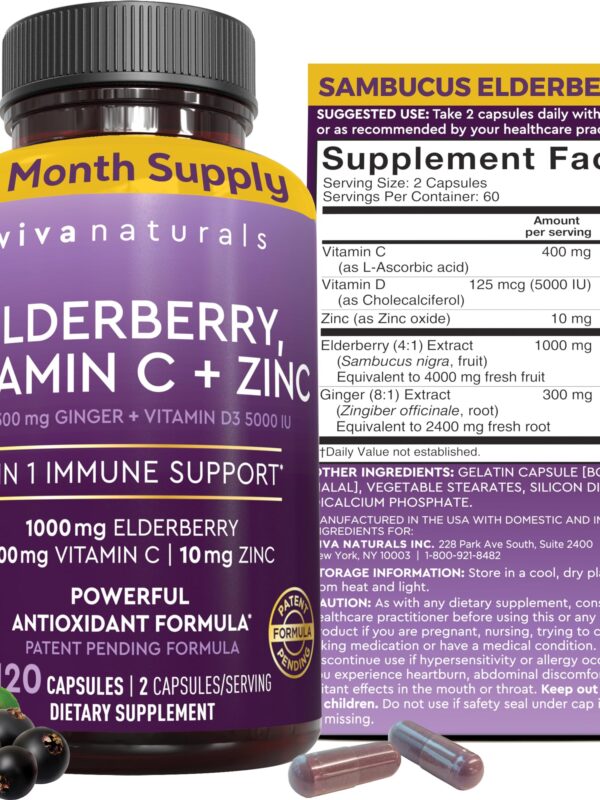 Elderberry with Zinc and Vitamin C for Adults in pakistan