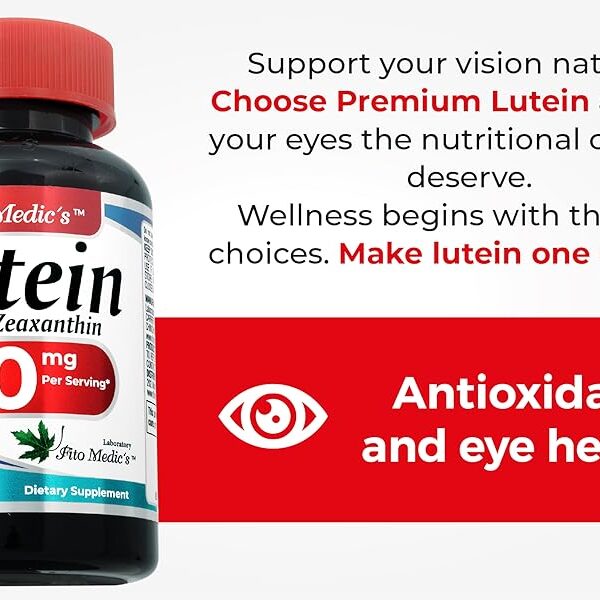 FITO MEDIC S Lab Lutein 180 Capsules In Pakistan