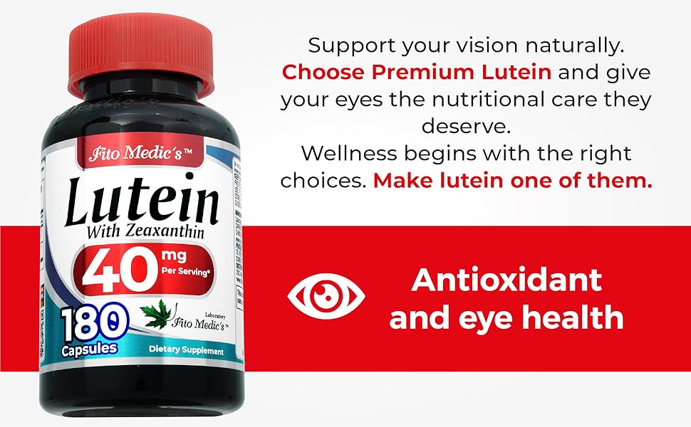 FITO MEDIC S Lab Lutein 180 Capsules In Pakistan
