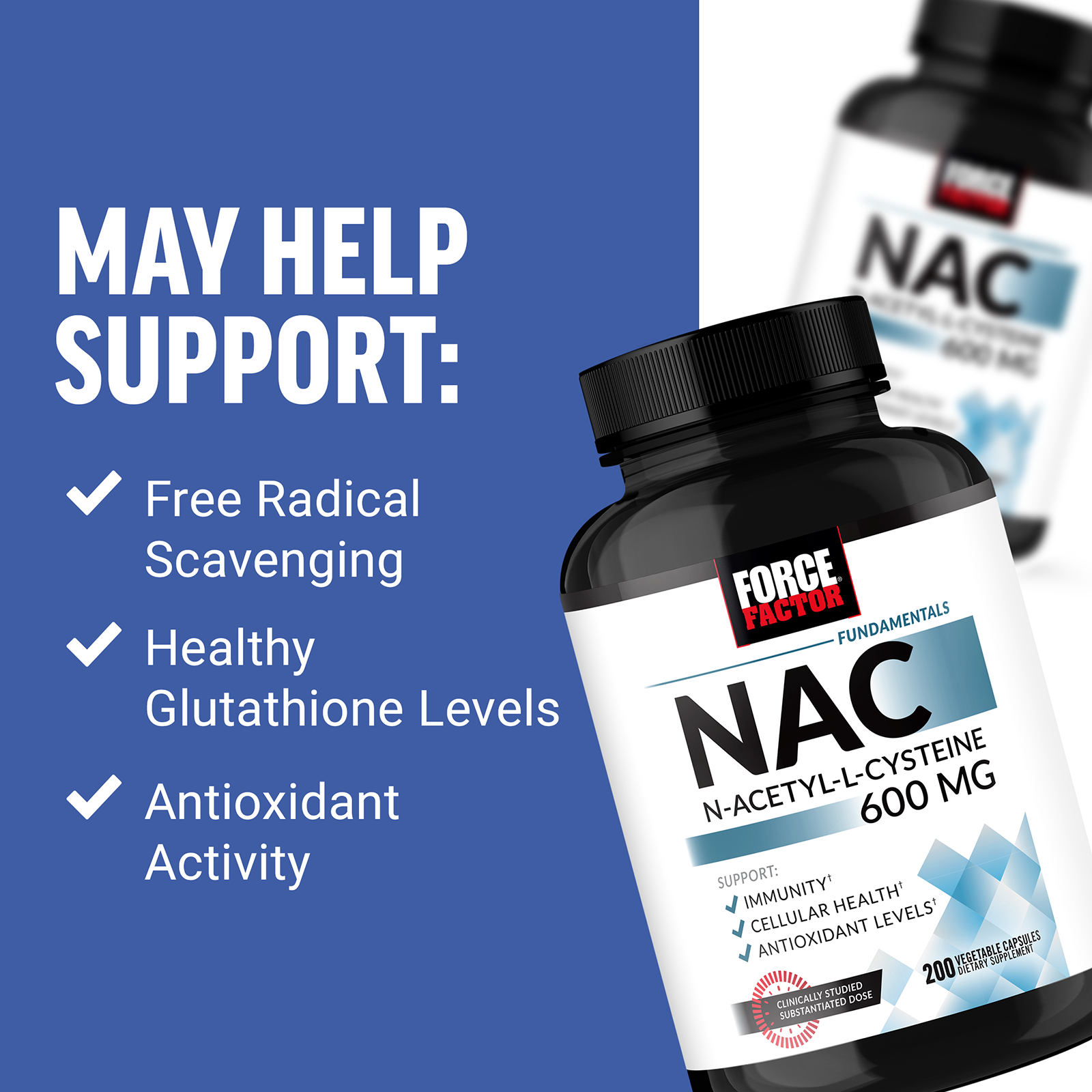 FORCE FACTOR NAC Supplement N Acetyl Cysteine In Pakistan