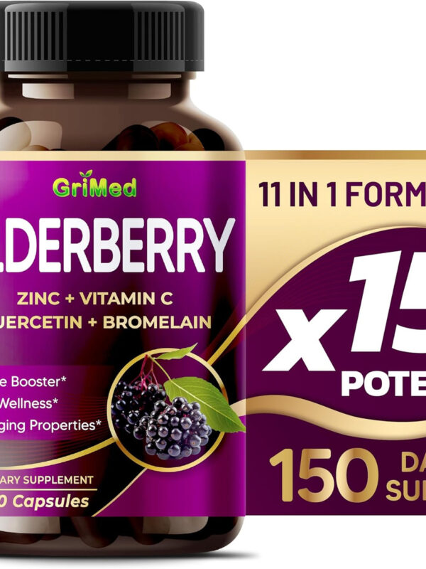 GriMed Elderberry 900mg X15 Power with Zinc in pakistan