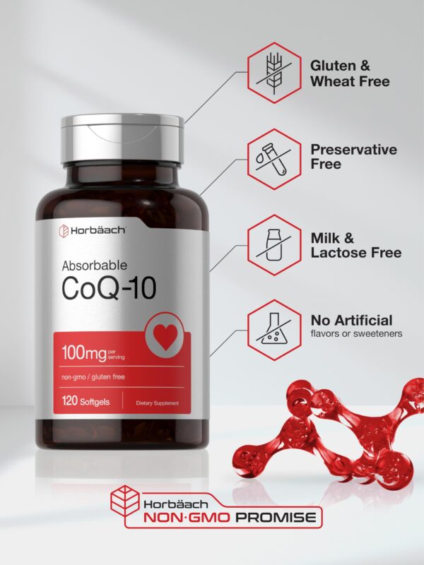 Horbäach CoQ10 100mg Softgels In Pakistan