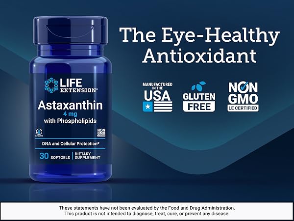 Life Extension Astaxanthin with Phospholipids 4mg In Pakistan