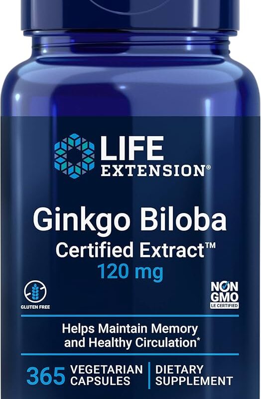 Life Extension Ginkgo Biloba Certified Extract In Pakistan