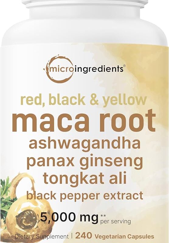 Maca Root Capsules 5000 mg + L Arginine In Pakistan