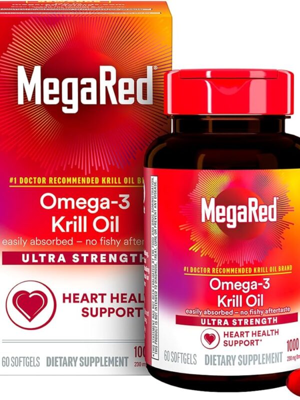 MegaRed 1 Doctor Recommended Krill Oil Brand in pakistan