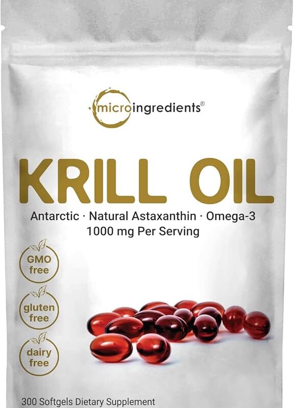 Micro Ingredients Antarctic Krill Oil Supplement