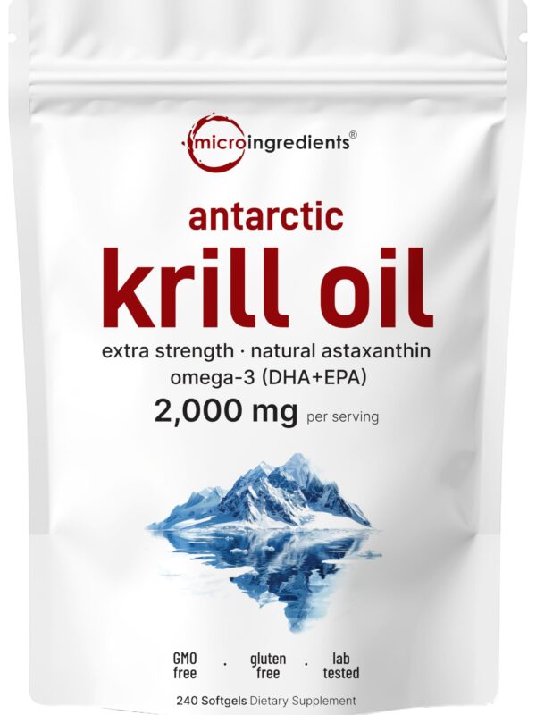 Micro Ingredients Antarctic Krill Oil Supplement in pakistan