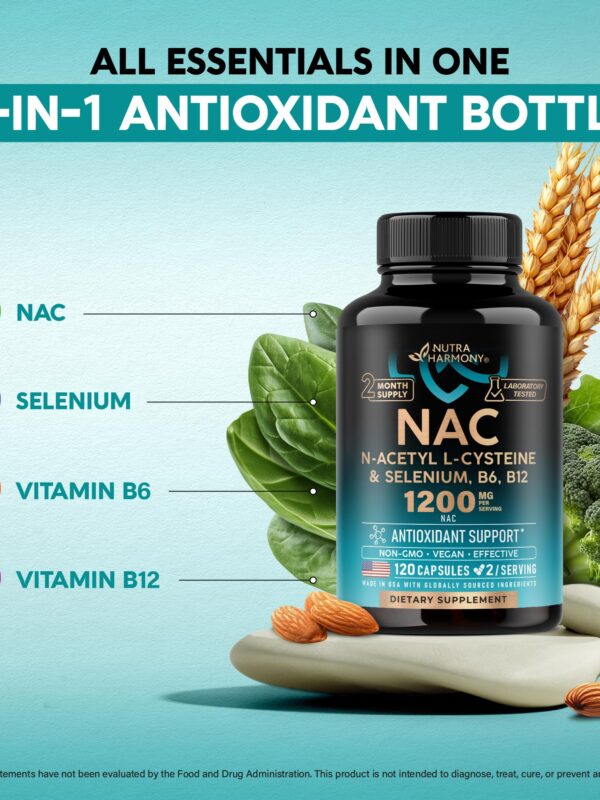 NAC Supplement Selenium B6 B12 Antioxidant In Pakistan
