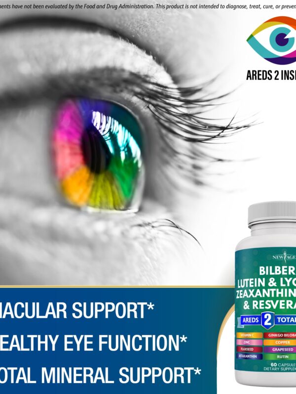 NEW AGE Eye Health Vitamins with Bilberry In Pakistan