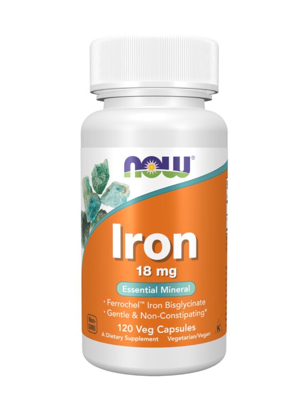 NOW Foods Supplements Iron 18 mg Non Constipating In Pakistan