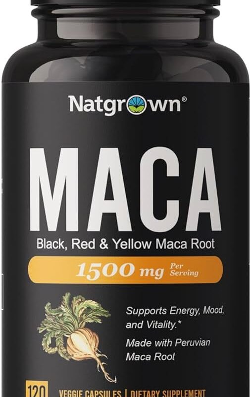 Natgrown Organic Maca Root Powder Capsules In Pakistan