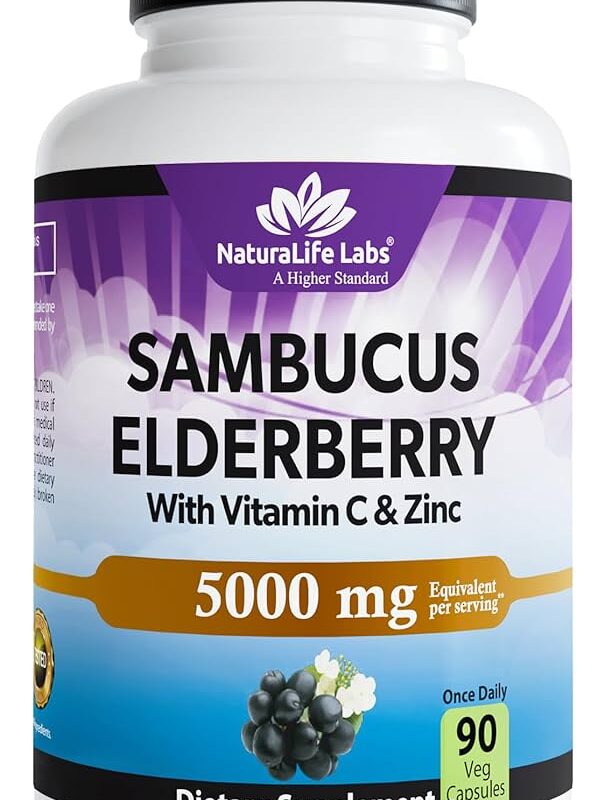 NaturaLife Labs Sambucus Elderberry 5000 mg in pakistan