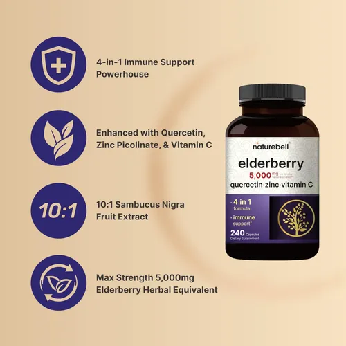 NatureBell Sambucus Elderberry Capsules in pakistan
