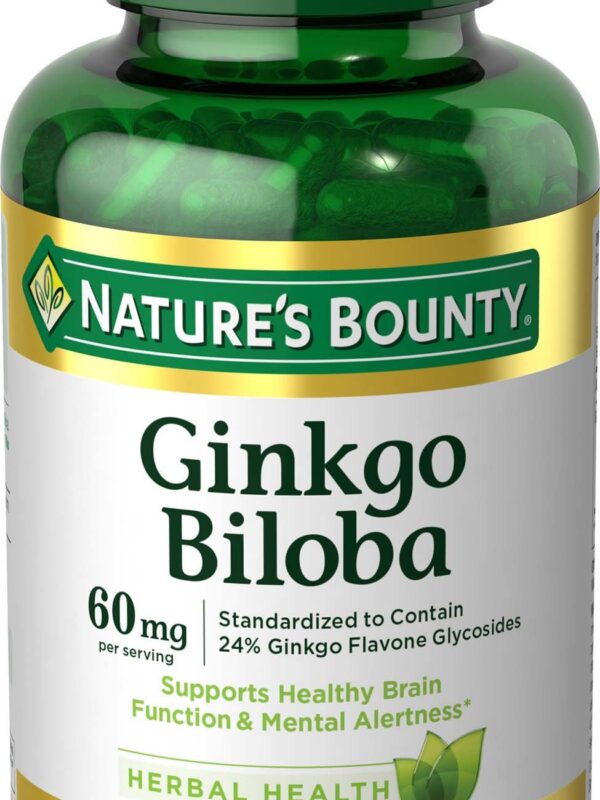 Natures Bounty Ginkgo Biloba 60 Mg 200 Capsules In Pakistan