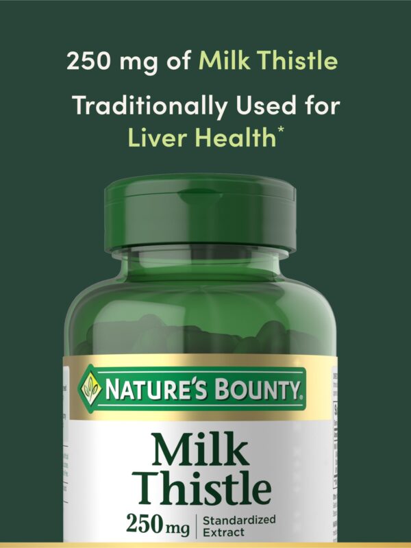 Natures Bounty Milk Thistle Capsules for Liver Support In Pakistan