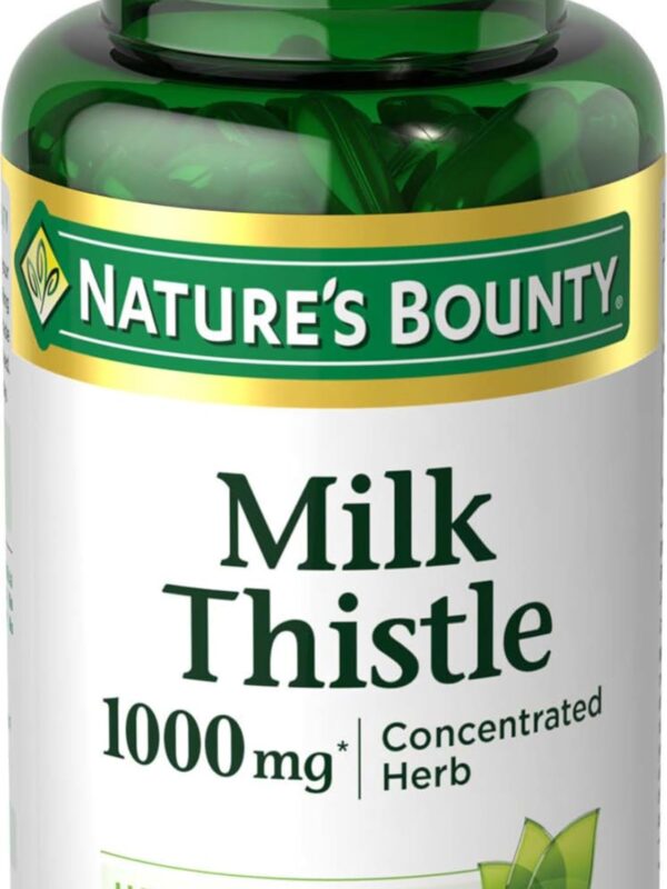 Natures Bounty Milk Thistle Herbal Health Supplement In Pakistan