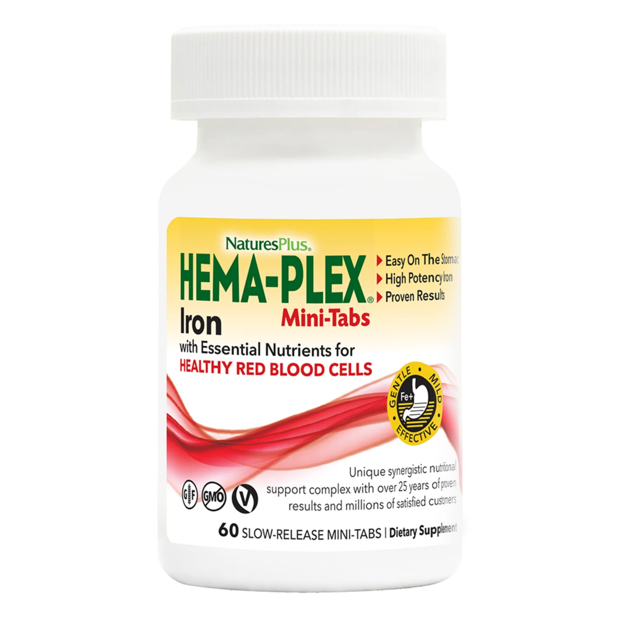 Natures Plus Hema Plex Iron 30 Slow Release Tablets In Pakistan